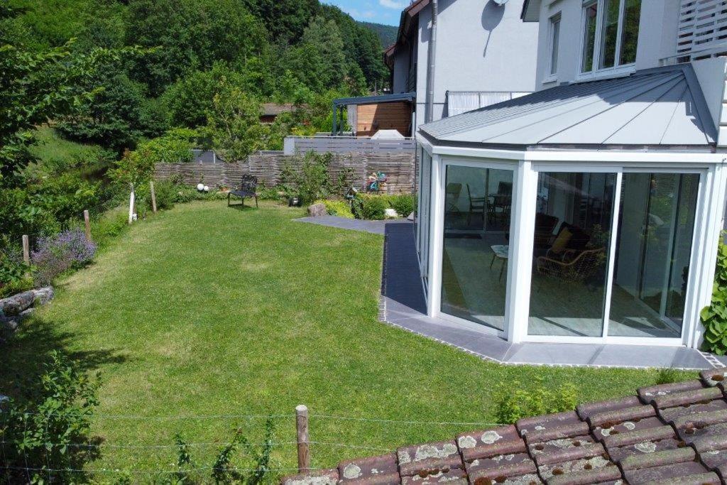 Am Enzufer Mit Wintergarten Im Schwarzwald Apartment Bad Wildbad